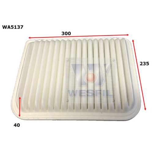 Wesfil Cooper Air Filter WA5137 A1582 thumbnail
