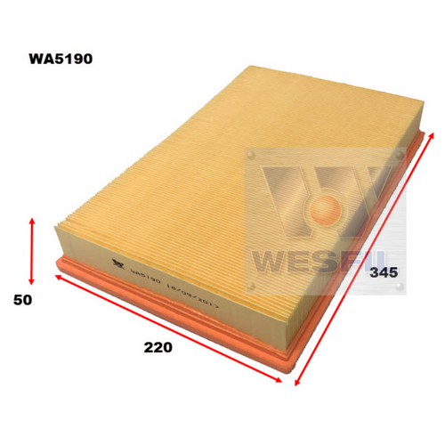 Wesfil Cooper Air Filter A1712 WA5190 thumbnail