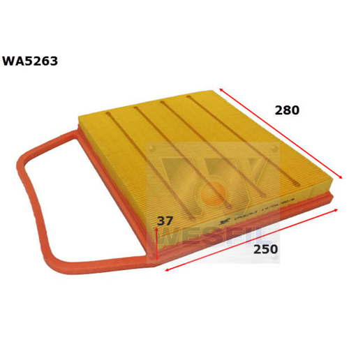 Wesfil Cooper Air Filter Wa5263 A1787 thumbnail