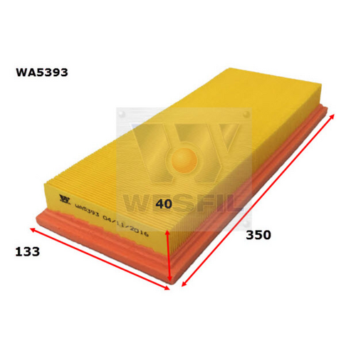 Wesfil Cooper Air Filter Wa5393 thumbnail