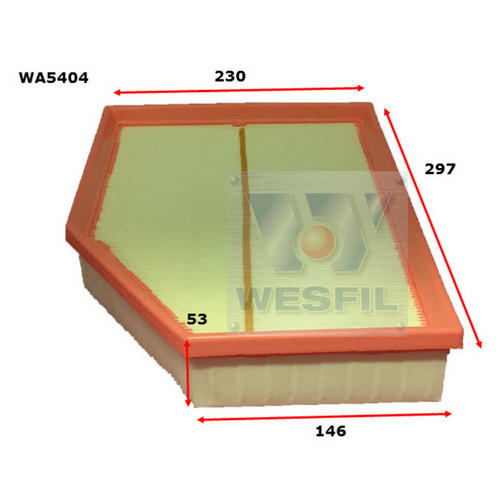 Wesfil Cooper Air Filter Wa5404 A1937 thumbnail
