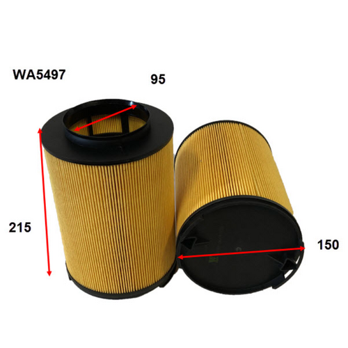 Wesfil Cooper Air Filter Wa5497 thumbnail