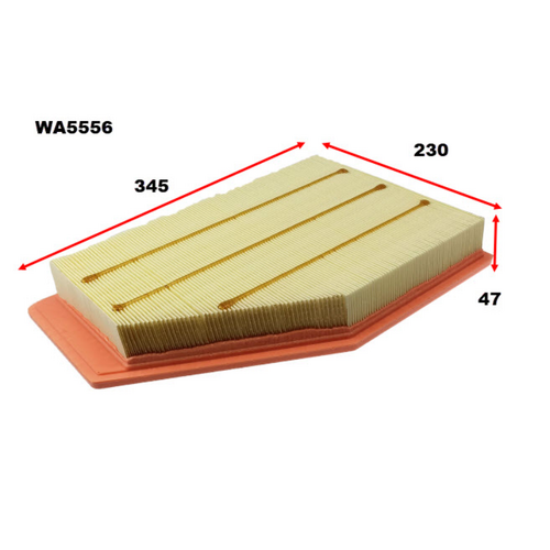 Wesfil Cooper Air Filter Wa5556 A1968 thumbnail