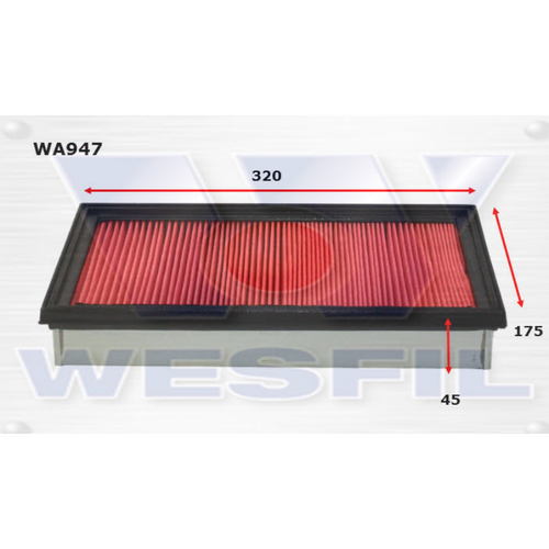 Wesfil Cooper Air Filter A1219 WA947 thumbnail