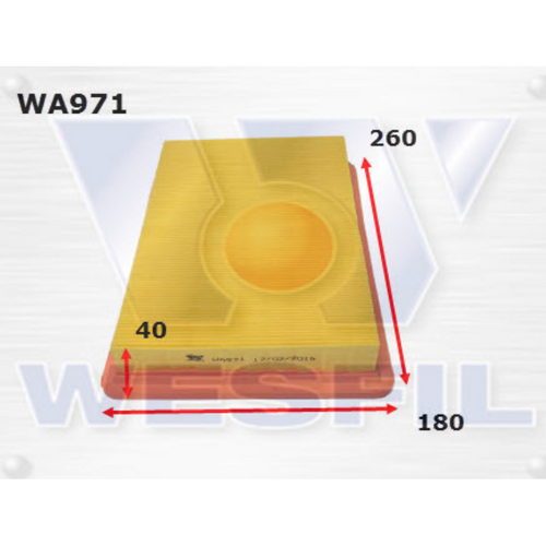 Wesfil Cooper Air Filter A1352 WA971 thumbnail