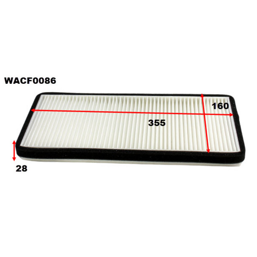 Wesfil Cooper Cabin Filter WACF0086 Rca167p thumbnail