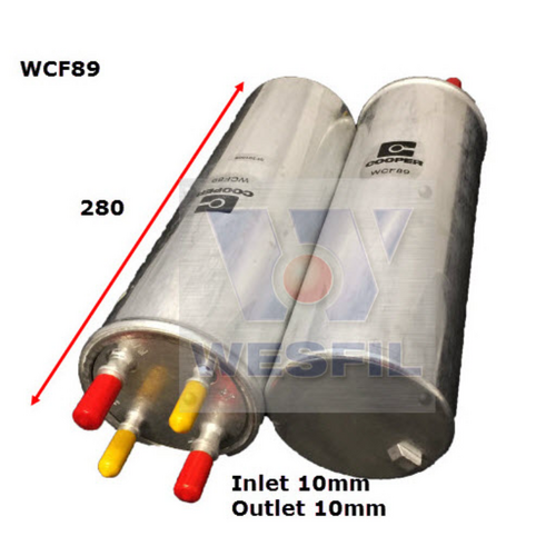 Wesfil Cooper Diesel Fuel Filter Wcf89 Z680 thumbnail