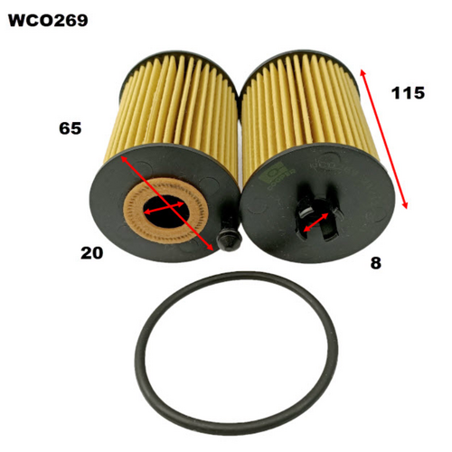 WESFIL COOPER Oil Filter WCO269 thumbnail