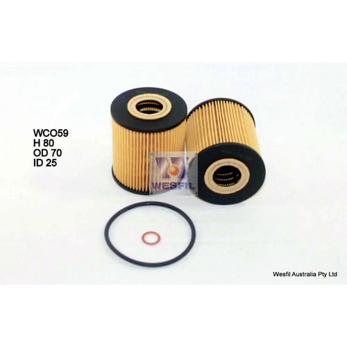 Wesfil Cooper Engine Oil Filter WCO59 R2625P/R2685P thumbnail