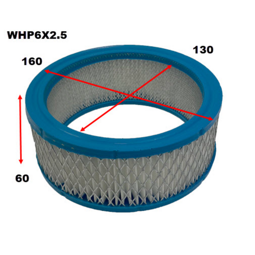 Wesfil Cooper 6 X 2.5" Air Filter WHP6X2.5 thumbnail