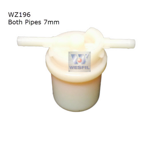 Wesfil Cooper Plastic In-Line Fuel Filter WZ196 thumbnail