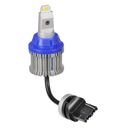 Narva 18282BL 12/24V T20 Wedge High Power LED Reverse Globes Twin Pack thumbnail