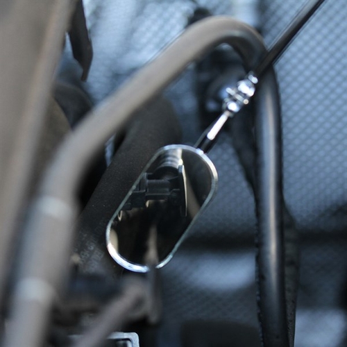 Toledo Inspection Mirror Telescopic Oval 301011 thumbnail