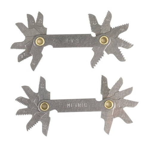 Toledo Thread Pitch Gauge Set 2 Pc 301067 thumbnail