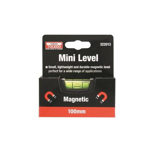 Toledo Mini Level Magnetic 100mm 322013 322013 thumbnail