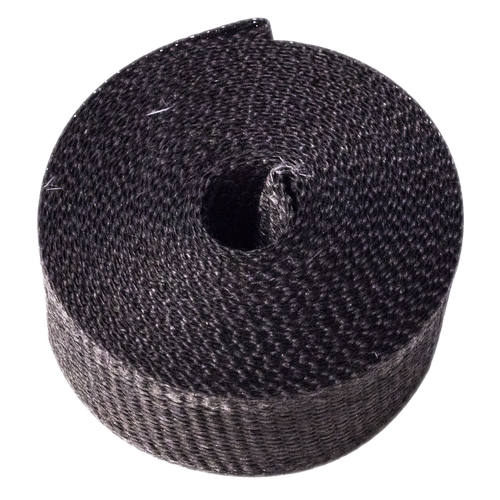 Heatshield 50mm Wide Exhaust Wrap 7.5m Black 322025B thumbnail