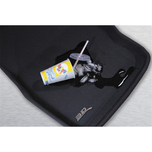 Trufit Kagu Tailor Made Front and Rear Black Rubber Floor Mats MITRI17P4BK thumbnail