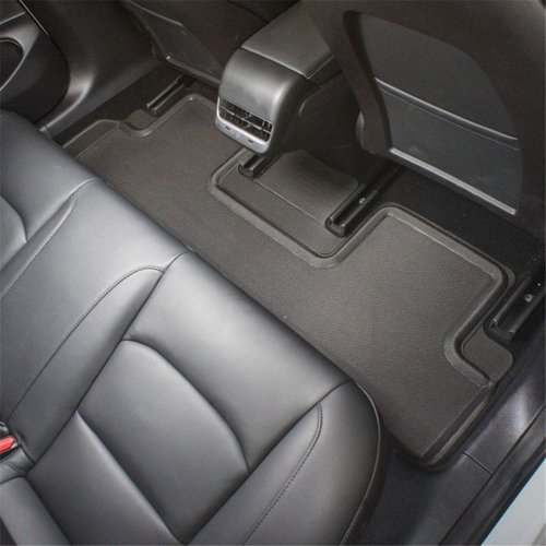 Trufit Kagu Tailor Made Front and Rear Black Rubber Floor Mats TLMD317P4BK thumbnail