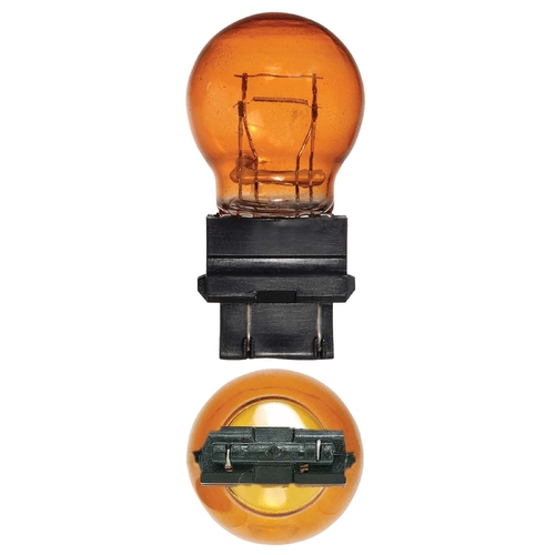 Narva 12V 27/7W W2.5 X 16q Py27/7W Amber Wedge Globes 47558 thumbnail