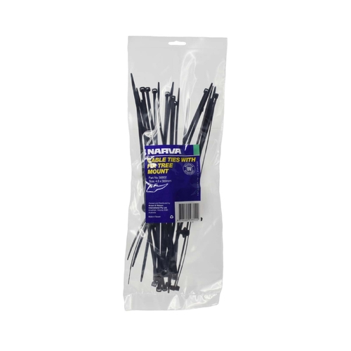 Narva Fir Tree Mount Cable Tie 4.8 X 300mm 25 Pack 56802 thumbnail