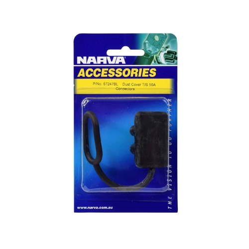 Narva Rubber Cover 50A Amp Connectors Pack Anderson Style 57247BL thumbnail