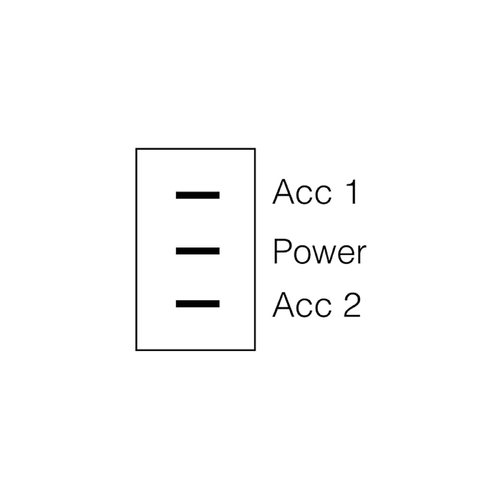 Narva On/Off/On Rocker Switch 62011BL thumbnail