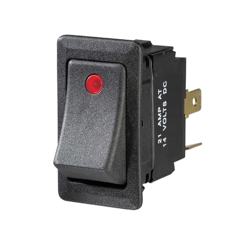 Narva Illuminated Off/On Heavy-Duty Rocker Switch (Red) 63048BL thumbnail