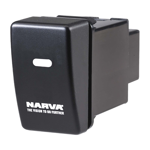 Narva 12 Volt ON/OFF LED Illuminated Sealed Push Switch (Blue) 63324BL thumbnail
