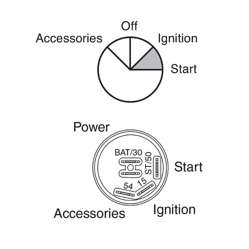 Narva 4 Position Ignition Switch 64018 thumbnail