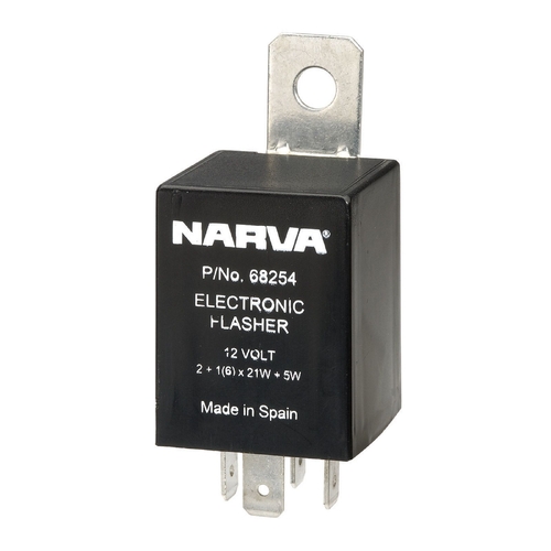 Narva 12 Volt 4 Pin Electronic Flasher 68254BL thumbnail