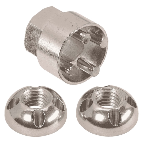 Narva M6 X 1.0 Security Nuts (2) 74422 thumbnail