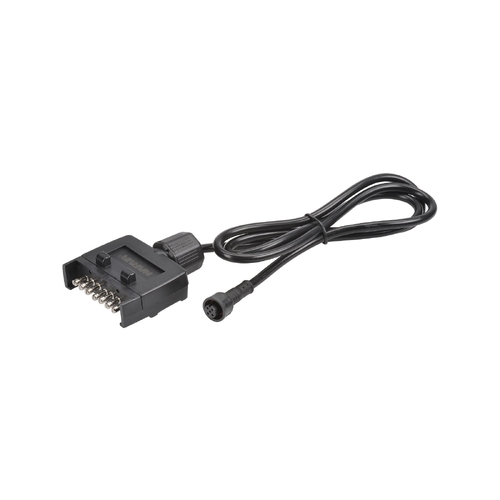 Narva 82142 7 Pin Flat Trailer Plug With 1m Lead And Waterproof Connector thumbnail