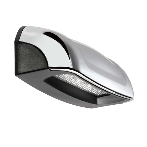 Narva 10-30V Model 8 LED Licence Plate Lamp Chrome/Black Housing and 0.5M Cable (Blister Pack) 90862CBL thumbnail