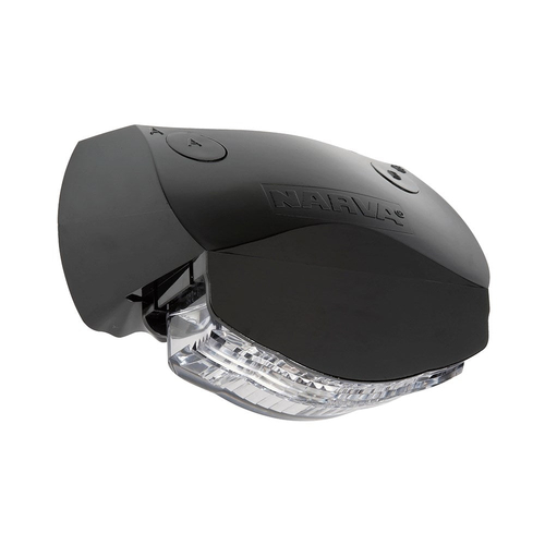 Narva 91666BL 9-33V Model 16 3 LED Licence Plate Lamp Black Housing 0.5m Cable thumbnail