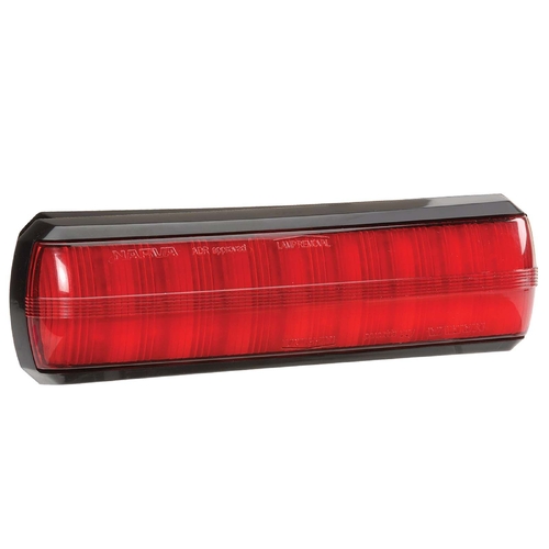 Narva 10-30 Volt Model 38 LED Slimline Rear Stop/Tail Lamp (Red) 93816BL thumbnail
