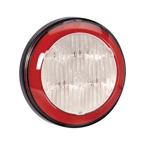 Narva 9-33 Volt Model 43 LED Rear Stop Lamp (Red) with Red LED Tail Ring 94311 thumbnail