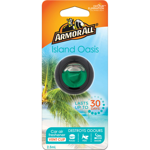 Armor All Essential Blends Island Oasis Air Freshener AMAIRIO1 thumbnail