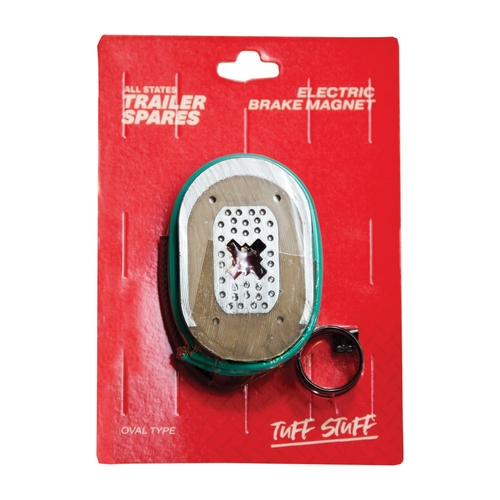 All State Electric Brake Magnet Oval Type 10" Green Lead Small AST-R1606 thumbnail