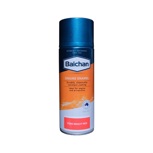 Balchan High-Performance Engine Enamel Paint With Ceramic Ford Inspired Bright Red 300g Aerosol BAL102012 thumbnail