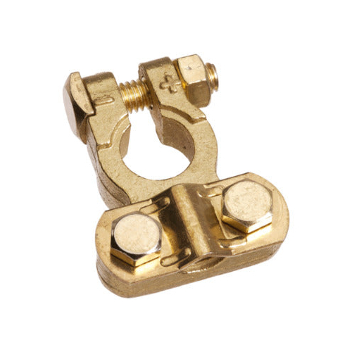 Projecta BT11H-1 Brass Heavy Duty Saddle Terminal Clamp thumbnail