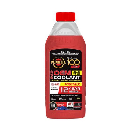 Penrite Red OEM Coolant Premix 1L COOLREDPMX001 thumbnail