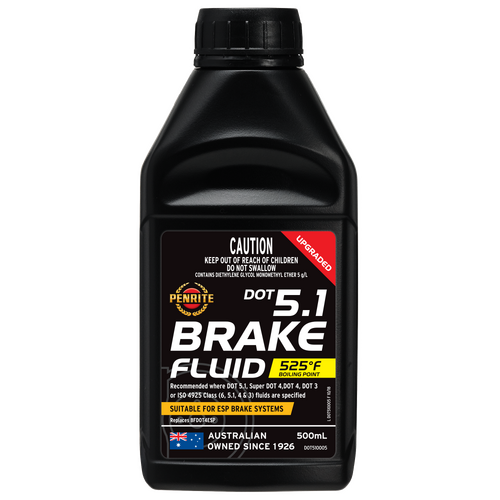 Penrite Super Dot 5.1 Brake Fluid 500mL DOT510005 thumbnail