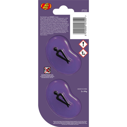 Jelly Belly Island Punch Duo Vent Air Freshener 2 Pack E302722400 thumbnail