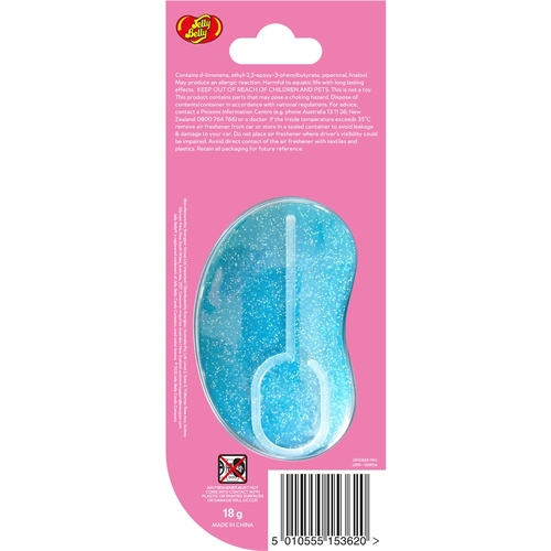 Jelly Belly Berry Blue 3D Jewel Hanging Air Freshener Single 1PC E303515100 thumbnail