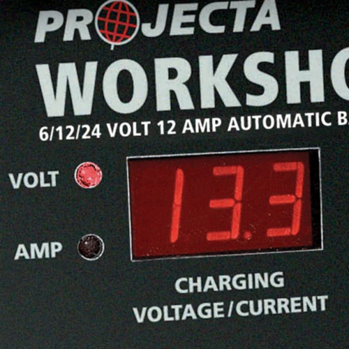 Projecta 6/12/24V 12A Automatic Manual 2 Stage Workshop Battery Charger Engine Start HDBC20 thumbnail
