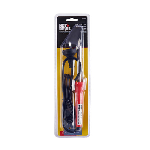 Hot Devil 60 Watt Electric Soldering Iron With Stand HDS60W thumbnail