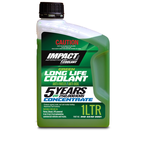 Impact Coolant Green Long Life Concentrate 1L IM8-3240-0001 thumbnail