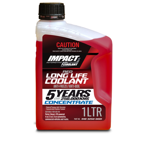 Impact Coolant Red Long Life Concentrate 1L IM8-3250-0001 thumbnail