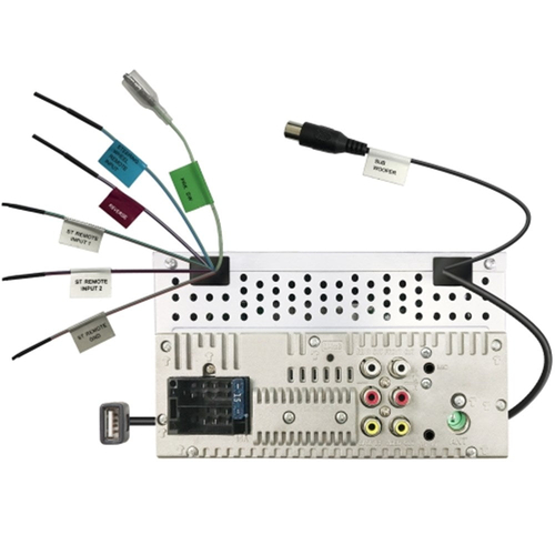 JVC 6.8" Capacitive LCD Double DIN Mechless Android Auto Apple CarPlay Bluetooth AV Receiver Head Unit KW-M560BT thumbnail