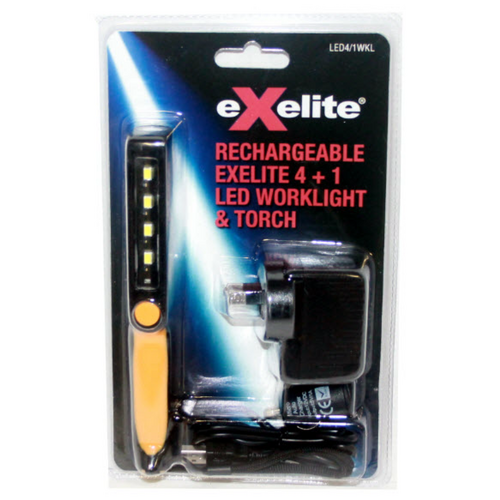 Exelite Led Worklight And Torch LED4/1WKL thumbnail